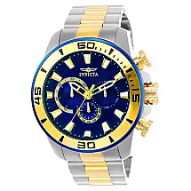 Relgio masculino profissional 48,5 mm. Ao. Ouro 22591