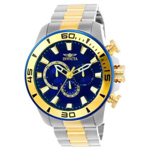 Relgio masculino profissional 48,5 mm. Ao. Ouro 22591