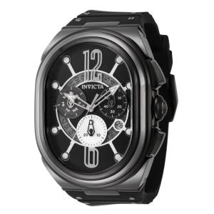 Relógio Lupah Swiss Ronda Z60 FE Calibre Masculino - 46mm. Preto 45591
