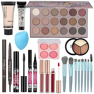 Kit Completo de Maquiagem MONRUEVT