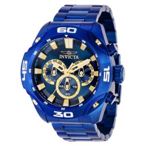 Relógio Masculino das Forças da Coalizão, Invicta 36691, Azul