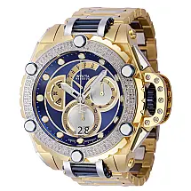 Relgio masculino Reserve Flying Fox 0,93 quilates diamante suo Ronda 8040.N calibre - 52,5 mm. Ao. Ouro. Azul
