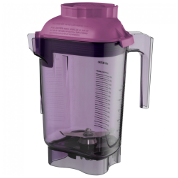 Jarra de Liquidificador 1.4 L Vitamix – Copa em Tritan™ Copoliéster Roxa com Lâmina Úmida e Tampa, 58991