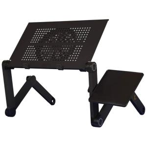 Suporte para suporte para notebook Mesa ergonômica, GOLDENRAVEN, Preto