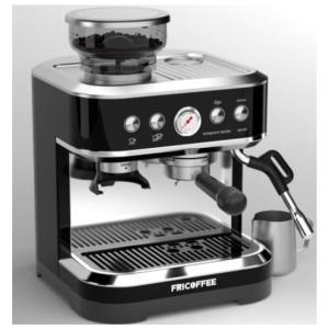 Torrador de Café Elétrico Doméstico com Modo Automático e Tela LED, 110V 1400W, Fricoffee, Preto