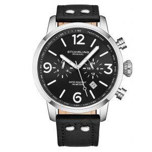 Relógio Aviador Stuhrling C956A Quartz 45mm