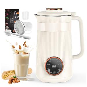 Máquina de Leite Vegetal RELEXNOW Branca 1L 8 em 1 Programável Autolimpeza Aquecimento 110V