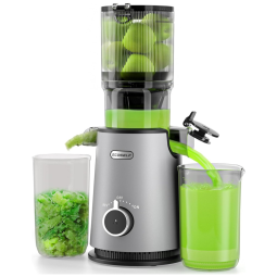 Centrifuga de Frutas com Prensa Fria e Calha Larga de 4,35cm, Ideal para Extrair Suco de Forma Eficiente e Saudável, 110V 200W, ECOSELF