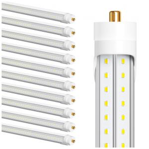 Lâmpada LED 75W 9500 Lumens 5000K Branca com Base T8, T10, T12, 10 Unidades, ELEKICO, Branco