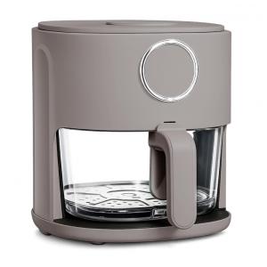 Fritadeira Elétrica Air Fryer COOK WITH COLOR marrom 3,8L Cesta de Vidro 6 Programas 1200W 110V