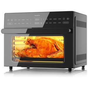 Fritadeira Elétrica Air Fryer 32L, com Painel de Controle Digital, 1800W, 110v, FABULETTA FAO101, Preto