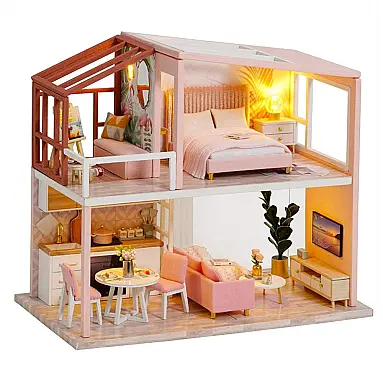 Casa em Miniatura Realista 3D