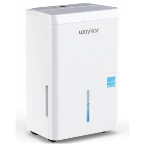 Desumidificador Waykar 56,78 Litros para Casa, Porão, Ambientes Amplos de até 557 m². Autodescongelamento, Ultrassilencioso 40 dB, Modo Eco.