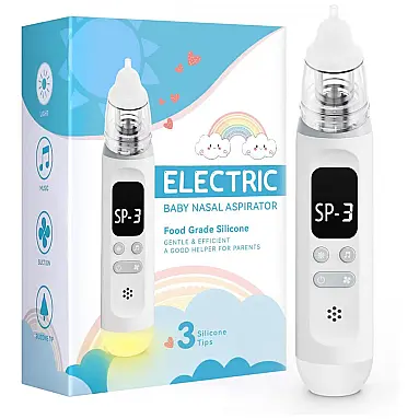 Aspirador Nasal Elétrico para Bebê
