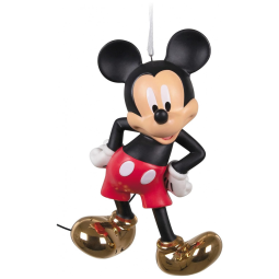Enfeite de Natal Hallmark Keepsake Disney Mickey Mouse Oh, Boy!, Porcelana 4,6x3x1,8 cm