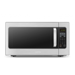 Micro Ondas de Bancada em Aço Inoxidável 62L com 6 Programas, 110V 1200W, Toshiba MLEM62PSS, Prata