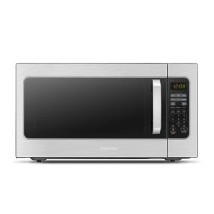 Micro Ondas de Bancada em Aço Inoxidável 62L com 6 Programas, 110V 1200W, Toshiba MLEM62PSS, Prata