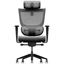Cadeira de Escritório Ergonômica com Enconsto Ajustável e Apoios 5D, ErgoTune, Cinza