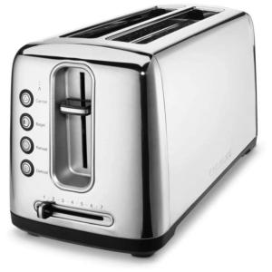 Torradeira, com 2 fatias,1500W, prata, 110v, CUISINART CPT 2400P1, Prateado