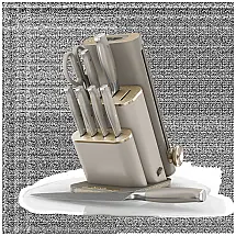 NeverDull 10-Piece Steel Knife Set with Removable Sharpener. Stone