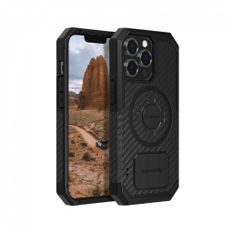 Capa para Iphone 13 Pro de Alta Resistencia e Carregamento Magnético, Rokform, Preta