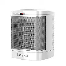 Aquecedor Cerâmico Elétrico Portátil 3 Configurações, 1500W 110V, LASKO CD08200, Branco