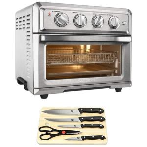 Airfryer, Fritadeira a Ar TOA 60FR, Com Torradeira, Forno Remodelado, 110v, CUISINART E7CUITOA60, Prateado