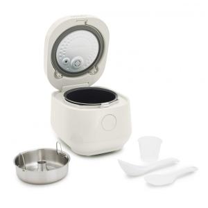 Painel de controle inteligente GreenPan para redução de carboidratos, 10 programas, 4 xícaras de arroz cru, tecnologia de lógica difusa.