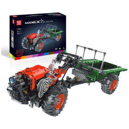 Kit de Construção Trator com 1312 Peças para Adolescentes, Mold King, Colorido