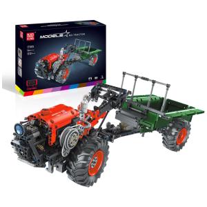 Kit de Construção Trator com 1312 Peças para Adolescentes, Mold King, Colorido