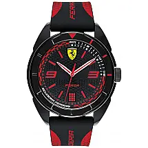 Relógio Masc Quartz Prova D 30m, FERRARI 830515, Preto