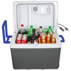 Resfriador e aquecedor K box, 45 litros para carro, 12v, KOOZAM, Cinza