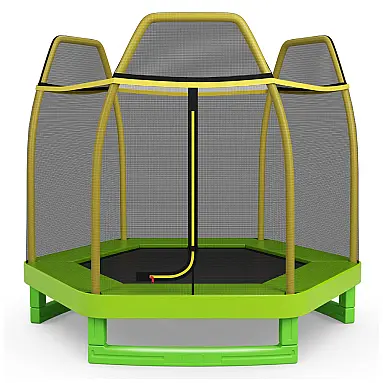 Trampolim Infantil 2,13m com Rede