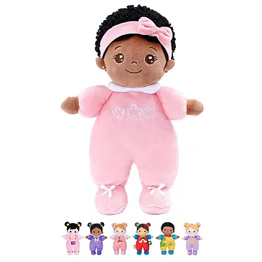 Bonecas de Pano Afro-Brasileiras Macias