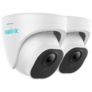 Câmera de Segurança 5MP, HD PoE IP, 2 Unid, REOLINK RLC 520 2PACK, Branco