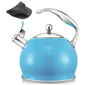 SOTYA Chaleira de Chá 2.8L com Apito, azul