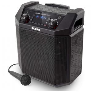 Caixa de Som, Bluetooth, 100 Watt, Prova D, 110v, ION Block Rocker Plus, Preto