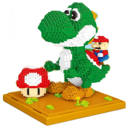 Kit de Construção Super Mario 3D para 8 Anos ou mais, NXNX, Verde