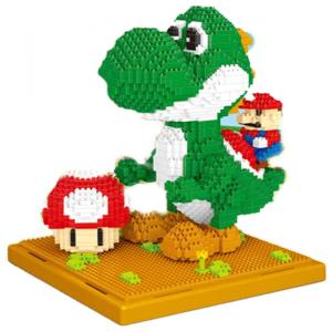 Kit de Construção Super Mario 3D para 8 Anos ou mais, NXNX, Verde