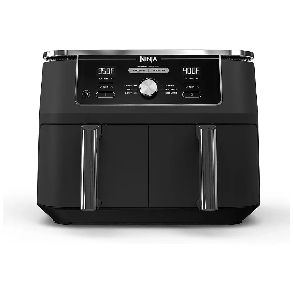 Air Fryer Ninja Foodi DualZone XL DZ401 9,5 L (10 qt) 2 Cestos Independentes Cinza Família