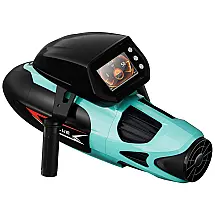 Scooter Submarino Sublue Vapor Azul com Bateria Extra, 3 Velocidades, Tela LCD 4,3", Alertas de Profundidade, Profundidade 40m, 29,6V