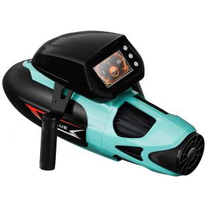 Scooter Submarino Sublue Vapor Azul com Bateria Extra, 3 Velocidades, Tela LCD 4,3", Alertas de Profundidade, Profundidade 40m, 29,6V