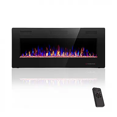Lareira Elétrica Crzoe 107x46cm 1500W