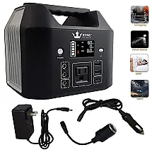 KYNG Estação de Energia Portátil 222Wh 110V LED, AC, DC, USB,150W