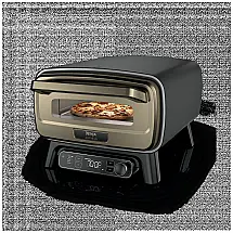 Artisan 5-in-1 Portable Pizza Oven in Black and Gold