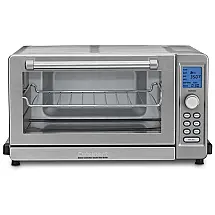 Forno Elétrico de Bancada com Tela LCD, 1800W, Aço Inoxidável, 110v, CUISINART TOB 135N, Cinza