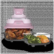 Fritadeira a Ar Ninja Crispi FN101PK1 Vidro Portátil 4-em-1 4 Litros Flor de Cerejeira 110V