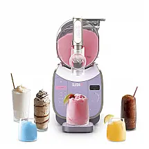 Máquina de Slush Ninja SLUSHi XL FS601PK1 Rosa Violeta 3,8L SlushAssist 6-em-1 110V