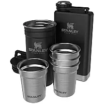 Stanley Conjunto Cantil de Uísque Copos de Aço Inoxidável 118 mL para Viagem