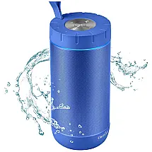 Caixa de Som Bluetooth sem Fio Portátil à Prova d IPX7, 25W, até 36H, COMISO X26L, Azul